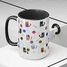 Load image into Gallery viewer, Two-Tone Coffee Mugs, 15oz