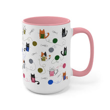 Load image into Gallery viewer, Two-Tone Coffee Mugs, 15oz