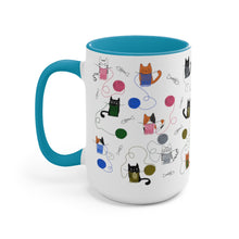 Load image into Gallery viewer, Two-Tone Coffee Mugs, 15oz