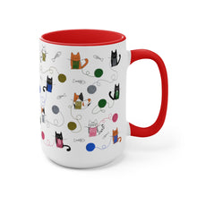 Load image into Gallery viewer, Two-Tone Coffee Mugs, 15oz