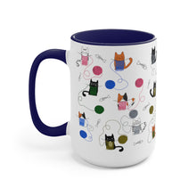 Load image into Gallery viewer, Two-Tone Coffee Mugs, 15oz