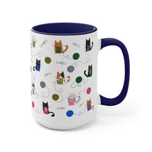 Load image into Gallery viewer, Two-Tone Coffee Mugs, 15oz