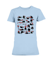 Load image into Gallery viewer, Cat Drink Wine T-Shirt