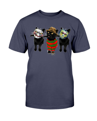 Funny Cat Shirt Parody Horror Movies