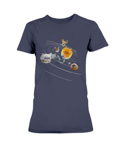 Cat Universe Galaxy T-Shirt