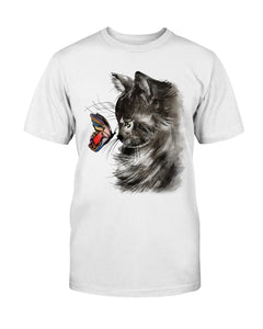 Mood Cat Face T-Shirt