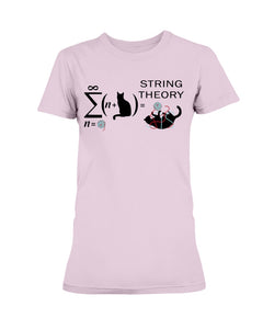 String Theory Cat Funny T-Shirt