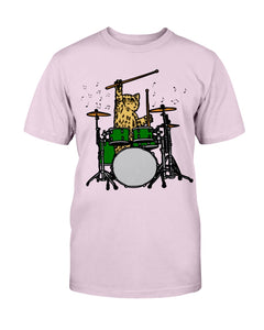 Drumer Cat T-Shirt