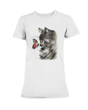 Load image into Gallery viewer, Mood Cat Face T-Shirt