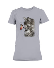 Load image into Gallery viewer, Mood Cat Face T-Shirt