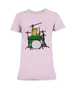 Drumer Cat T-Shirt