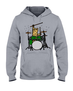 Drumer Cat T-Shirt