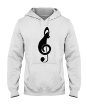 Load image into Gallery viewer, Music Notes Cat T-Shirt