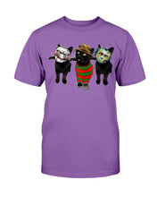 Load image into Gallery viewer, Funny Cat Shirt Parody Horror Movies