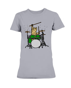 Drumer Cat T-Shirt