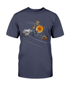 Cat Universe Galaxy T-Shirt