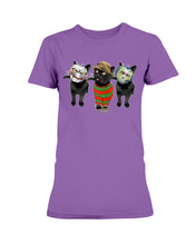 Load image into Gallery viewer, Funny Cat Shirt Parody Horror Movies