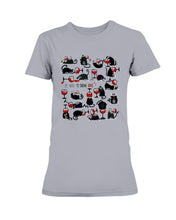 Load image into Gallery viewer, Cat Drink Wine T-Shirt