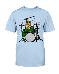 Drumer Cat T-Shirt