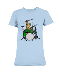 Drumer Cat T-Shirt