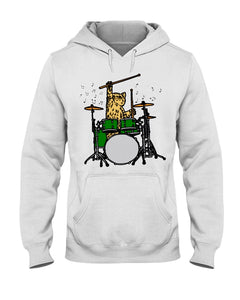 Drumer Cat T-Shirt