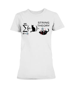 String Theory Cat Funny T-Shirt