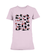 Load image into Gallery viewer, Cat Drink Wine T-Shirt