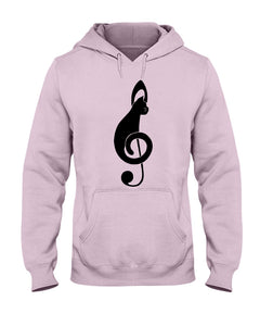 Music Notes Cat T-Shirt