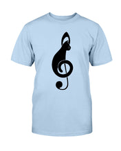 Load image into Gallery viewer, Music Notes Cat T-Shirt