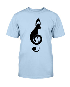 Music Notes Cat T-Shirt