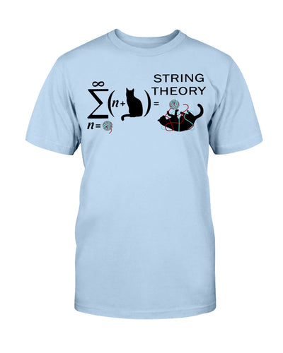 String Theory Cat Funny T-Shirt