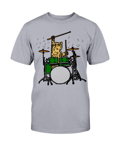 Drumer Cat T-Shirt