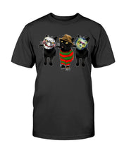 Load image into Gallery viewer, Funny Cat Shirt Parody Horror Movies