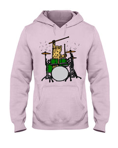 Drumer Cat T-Shirt