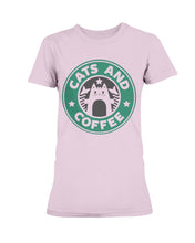 Load image into Gallery viewer, Cat and Coffee T-Shirt