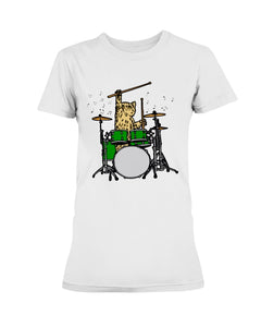 Drumer Cat T-Shirt