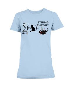 String Theory Cat Funny T-Shirt