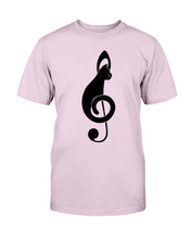 Load image into Gallery viewer, Music Notes Cat T-Shirt