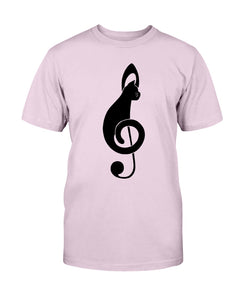 Music Notes Cat T-Shirt