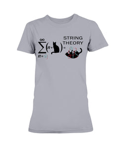 String Theory Cat Funny T-Shirt